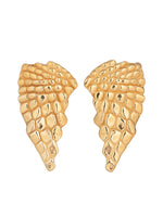 Iguana Angel Wing Earrings Gold